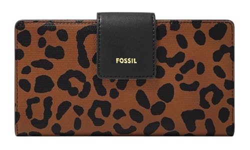 FOSSIL Logan Tab Clutch Leopard von FOSSIL