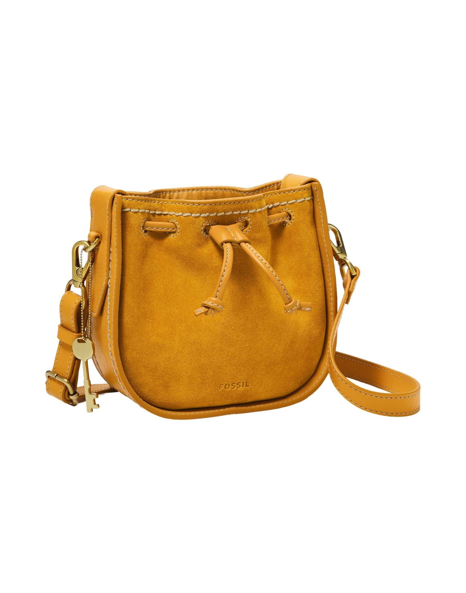 FOSSIL Schultertasche Damen Gelb von FOSSIL