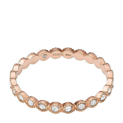 Fossil Damenring Sadie All Stacked Up Edelstahl roségoldfarben, JF04075791 Fossil Damenring Sadie All Stacked Up Edelstahl roségoldfarben, JF04075791 von FOSSIL