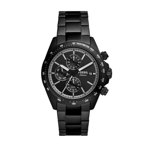 FOSSIL Herren Analog Quarz Uhr mit Edelstahl Armband FS6125 von FOSSIL