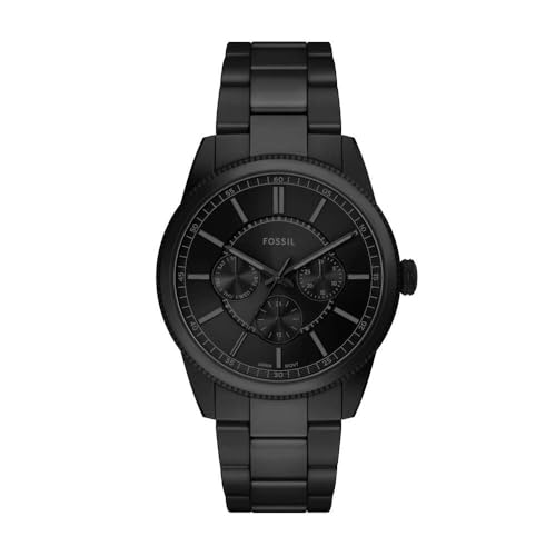 FOSSIL Herren Analog Quarz Uhr mit Edelstahl Armband FS6135 von FOSSIL