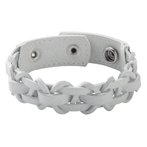 Fossil Herren-Armband Leder weiss JF86203040 von FOSSIL