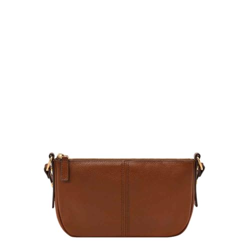 Fossil Huntington Leder oder Polyester Geldbörsen-Set für Herren, Kakaobraun von FOSSIL