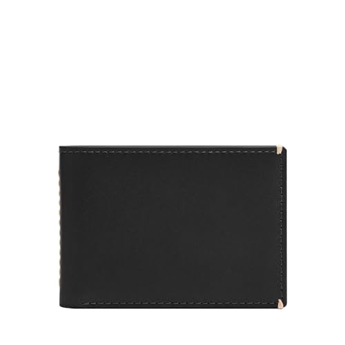 Fossil Men's Westover Bi-Fold Wallet, Mattes Schwarz, 10.16cm L × 0.64cm W ×6.99cm H von FOSSIL