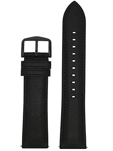Fossil Uhrband Wechselarmband LB-FS5503 Ersatzband Leder 22 mm Schwarz von FOSSIL