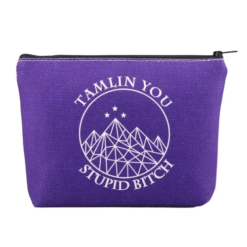 A-COTAR Merchandise Tamlin You Stupid B*tch Make-up-Tasche SJM Geschenk Acotar Velaris Kosmetiktasche, weiß, Tamlin UK von FOTAP