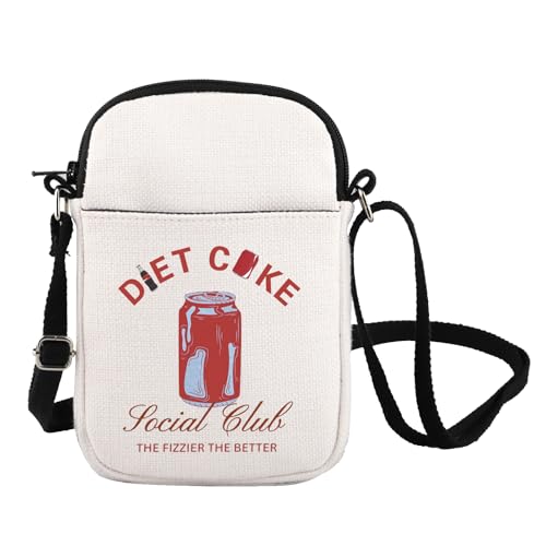 Umhängetasche für Getränke, Geschenk für Fizzy Drink Addict, Umhängetasche, Messenger-Tasche, Wodka-Trinker, Geschenk, Co Club Cb von FOTAP