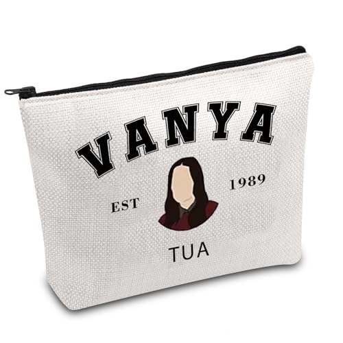 FOTAP TUA Make-up-Tasche mit Regenschirm, Motiv: Spatzen-Akademie, Kosmetiktasche, U-Akademie, Make-up-Tasche, Vanya-T, Tasche von FOTAP