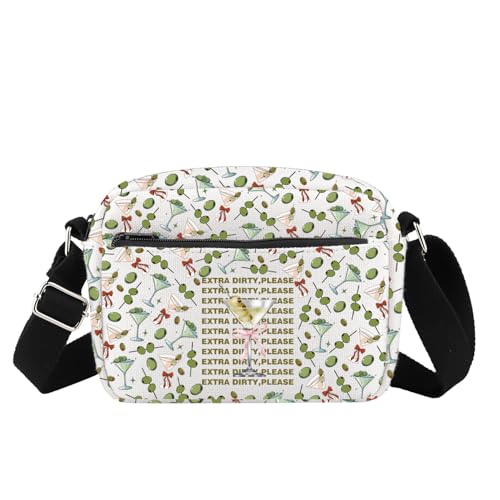 Filthy Martini Merch Dirty Martini Crossbody Bag Dirty Martini Lover Gift Martini-Cocktail Lover Gift, Dirty Hb von FOTAP