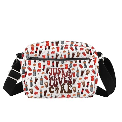 So-da Inspire Umhängetasche So-da Addict Geschenk Trinker Liebhaber Geschenk Getränkeliebhaber Schultertasche Diät Getränke Messenger Bag, Loves Co Hb von FOTAP