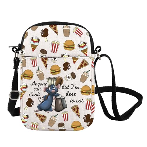 Umhängetasche mit Remy-inspirierendem Zitat "Anyone Can Cook", Remy-inspiriertes Geschenk, Anyone Cb von FOTAP