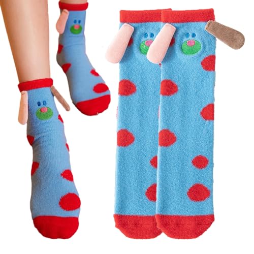 Fuzzy-Socken für Damen - Lässige Heimsocken | Lustige Cartoon atmungsaktive elastische weiche gemütliche Socken für Frauen für Mädchen Frauen zu Hause schlafen Founcy von FOUNCY