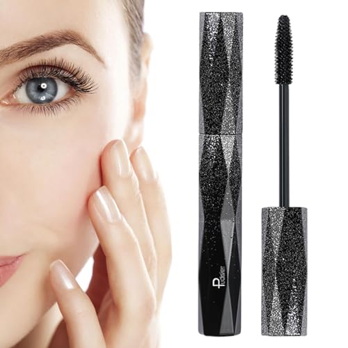 Makeup Mascara Schwarz - Wasserfeste Extensions-Mascara | Schnell trocknende Wimpernverlängerungs-Wimperntusche für Frauen und Mädchen für Wohnheim, Wohnung, Zuhause, Hotel, Reisen Founcy von FOUNCY