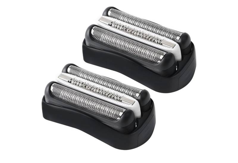 FOUORTUNATE-BEE Ersatzscherköpfe 2 Stück 32B Ersatzkopf für Braun Series 3 Elektrorasierer, Kompatibel mit Braun S3 310s, 3010s, 3040s, 3050cc, 3090cc, 2 St., Ersatzköpfe für die Männerpflege und Trockenanwendung von FOUORTUNATE-BEE