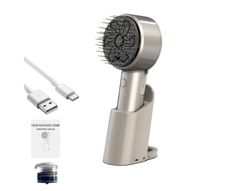 FOUORTUNATE-BEE Haarkamm 3-in-1 Wiederaufladbarer Kopfhaut-Massager von FOUORTUNATE-BEE