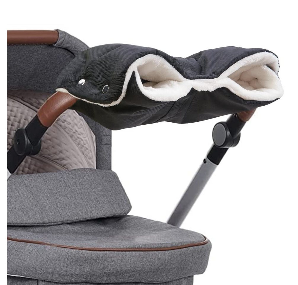 FOUORTUNATE-BEE Kinderwagen-Handwärmer Handwärmer Kinderwagen, Universalgröße Kinderwagenmuff Warm Handschuhe, (Kinderwagenmuff mit Warm Flanell Handschuhe Handmuff, für Wasserdicht und Winddicht), Hält Die Hände im Winter Schön Warm von FOUORTUNATE-BEE