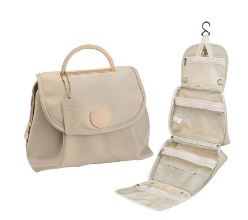 FOUORTUNATE-BEE Kulturbeutel Wasserdichte Waschtasche mit Haken Kosmetik & Toilettenartikel, Multifunktionale Kosmetiktasche Reise Aufbewahrung für Damen von FOUORTUNATE-BEE