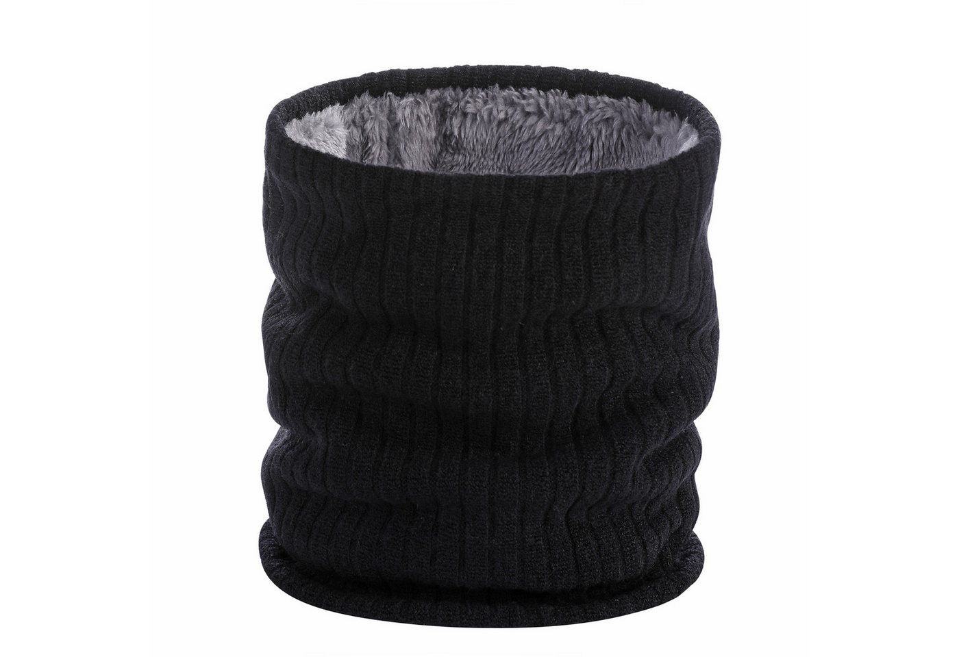 FOUORTUNATE-BEE Modeschal Warmer Winter-Schlauchschal mit weichem Fleece, Kuscheliger, dicker Rundschal für angenehme Wärme von FOUORTUNATE-BEE