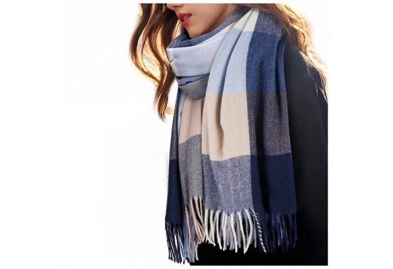 FOUORTUNATE-BEE Modeschal Weiche Damen-Schal Winter Geschenk, Schicker Winterhalstuch für Frauen, Mutter, Oma, Freundin, Schwester von FOUORTUNATE-BEE