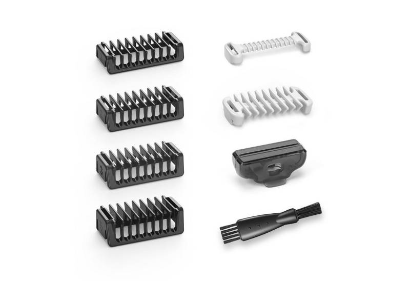 FOUORTUNATE-BEE Rasieraufsatz Aufsätze Schutzkamm - Set mit 1/2/3/5 mm Fixierkämmen, 0 mm Intimhautschutz & 3 mm Körperkamm -Kompatibel mit O Blade QP2734 QP2824 QP25XX QP26XX 360 Pro, Aufsätze Oblade Zubehör, 6 Stück von FOUORTUNATE-BEE