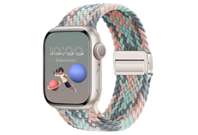 FOUORTUNATE-BEE Smartwatch-Armband Geflochten Armband für Apple Watch Armband 42mm 38mm 40mm 41mm von FOUORTUNATE-BEE