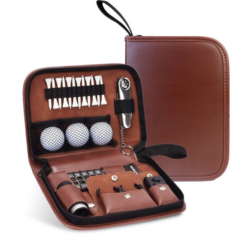 FOUORTUNATE-BEE Sporttasche Golf-Taschen für Zubehör, praktischer Aufbewahrungsbeutel, großvolumig, Multifunktionale Golf Ausrüstungstasche kompakt und tragbar für Herren von FOUORTUNATE-BEE