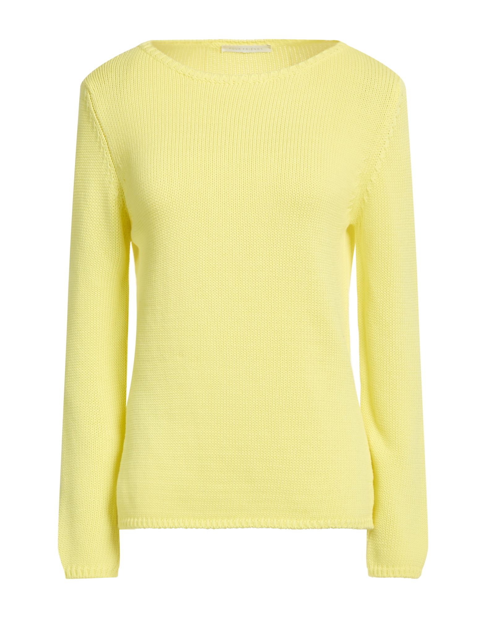 FOUR FRIENDS Pullover Damen Pastellgelb von FOUR FRIENDS