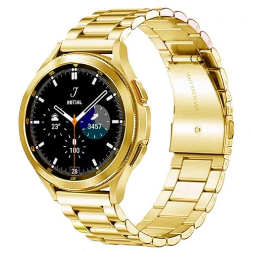 FOUUA Edelstahlarmband für Uhr 18mm 20mm 22mm 24mm Armband Metall Uhrenarmbänder mit Schnellverschluss geeignet für Herren Damen Compatible with Samsung Galaxy Watch /Frontier/Classic Smartwatch FOUUA Edelstahlarmband für Uhr 18mm 20mm 22mm 24mm Armband Metall Uhrenarmbänder mit Schnellverschluss geeignet für Herren Damen Compatible with Samsung Galaxy Watch /Frontier/Classic Smartwatch von FOUUA