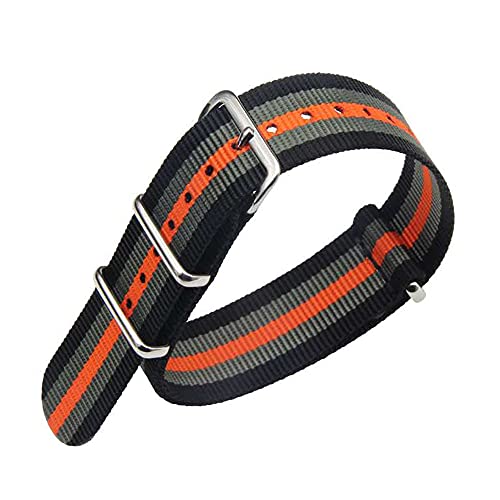 FOUUA Nylon Uhrenarmbänder Band NATO Style Wahl der Farbe, Länge und Breite 16mm 18mm 20mm 22mm 24mm Ersatz-Ballistikbänder für Männer und Frauen FOUUA Nylon Uhrenarmbänder Band NATO Style Wahl der Farbe, Länge und Breite 16mm 18mm 20mm 22mm 24mm Ersatz-Ballistikbänder für Männer und Frauen von FOUUA