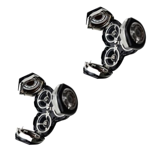Kompatibel Mit Philips, RQ1250 RQ1260 RQ1280 RQ1290 RQ1250CC RQ1260CC RQ1280CC RQ1050 RQ1060 RQ12. Ersetzen Sie Den Elektrischen Rasierkopf.(2pcs) von FOUZELOD