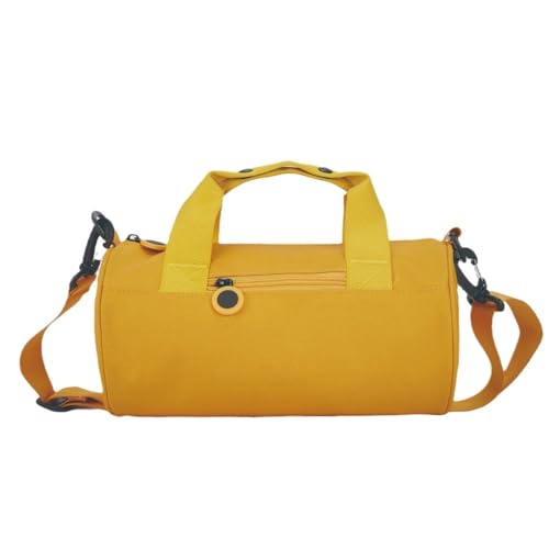 Leichte Sporttasche, eine Schulter, Reisen, Sport, Mädchen, Tanz, Wochenende, Nylon, für Kinder, Schwimmen, Handtasche, Fitness, Yoga, Aufbewahrungstasche, gelb, L 42*23*23 Leichte Sporttasche, eine Schulter, Reisen, Sport, Mädchen, Tanz, Wochenende, Nylon, für Kinder, Schwimmen, Handtasche, Fitness, Yoga, Aufbewahrungstasche, gelb, L 42*23*23 von FOVAOK