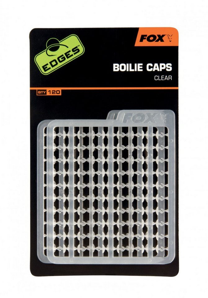 FOX International Baseball Cap Fox Edges Boilie Caps Clear Boiliestopper -120 Stück von FOX International