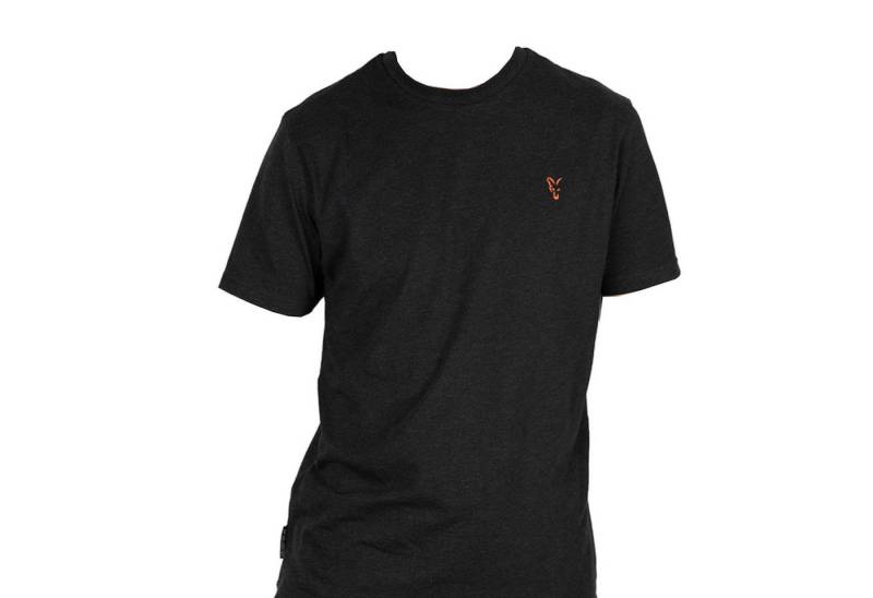 FOX International T-Shirt Fox Collection T Black & Orange - T-Shirt, Angelshirt von FOX International