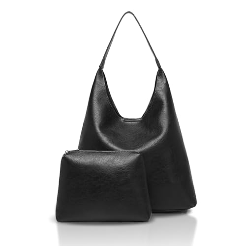 FOYIOLRU Damen Tote Bag Vintage PU Leather Handbags for Damen Hobo Bag Slouchy Bag Shoulder Bag FOYIOLRU Damen Tote Bag Vintage PU Leather Handbags for Damen Hobo Bag Slouchy Bag Shoulder Bag von FOYIOLRU