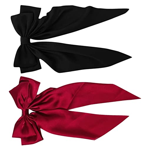 FOYTOKI 2 Stücke Haar Bogen Band Frauen Haar Bögen Clips Mädchen Haar Zubehör Mädchen Nette Bogen Barrettes von FOYTOKI