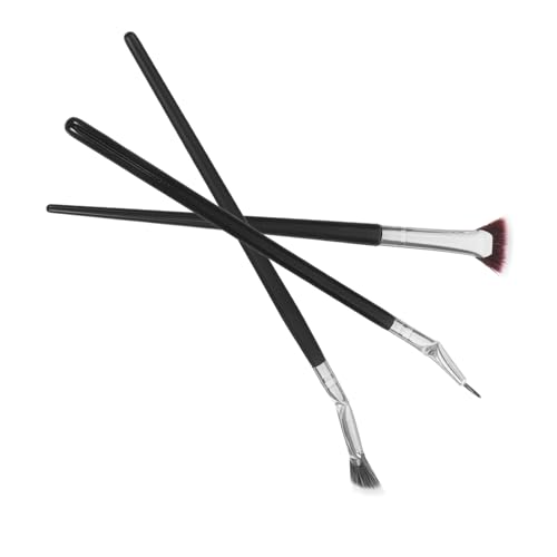 FOYTOKI 1 Satz Lash Fan Pinselset Teiliges mit Wimpern und Augenbrauenpinseln Weich Präzise Anwendung für Mascara und Make Up für Professionelle und Private Nutzung von FOYTOKI