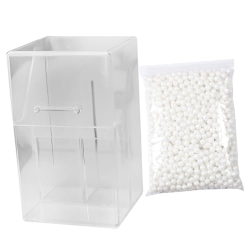 FOYTOKI 1satz Acryl Kosmetik Organizer Mit Staubschutz Augenbrauenstift Halter Makeup Pinselhalter Mit Weißen Perlen Großer Aufbewahrungseimer Transparente Kosmetikbox Für Schreibtisch FOYTOKI 1satz Acryl Kosmetik Organizer Mit Staubschutz Augenbrauenstift Halter Makeup Pinselhalter Mit Weißen Perlen Großer Aufbewahrungseimer Transparente Kosmetikbox Für Schreibtisch von FOYTOKI