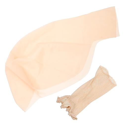 FOYTOKI Glatzenkappe Perückenhut-set für Erwachsene Jungen und Mädchen Glatzenabdeckung für Kostüme von FOYTOKI