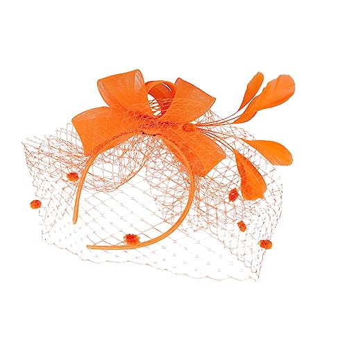 FOYTOKI Elegantes Mesh-blumen-haarband Kopfschmuck Für Frauen Party-kopfschmuck-stirnband von FOYTOKI
