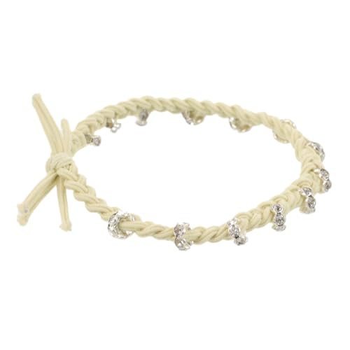 FOYTOKI 10stücke Glitzer-haarbänder Für Mädchen Elastische Haargummis Mit Rhinestone- Für Alltag Partys Hochzeiten Und Mehr Haarschmuck Für Jeden Anlass von FOYTOKI