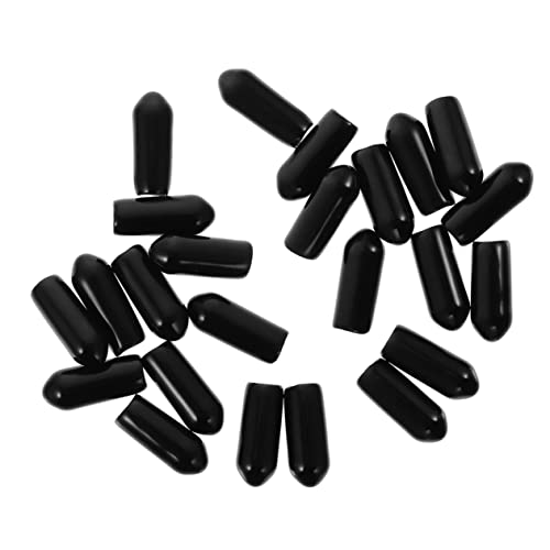 FOYTOKI 100 Stück Gummihülsen für Haarreif DIY Zubehör Sicherheitskappen für Stirnbänder Passend für Haarschmuck für Haarclasp von FOYTOKI