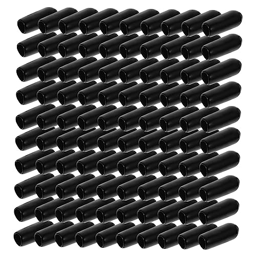 FOYTOKI 100 Stück Stirnband Gummikappen DIY Haarreifen Endkappen Ersatzteile Leicht Langlebig Geeignet für Haar Accessoire Bastelprojekte von FOYTOKI