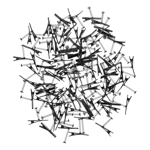 FOYTOKI 100stücke Frühlings-entenschnabel-clip Aus Eisen Haarnadel Diy Zubehör Bastelbedarf Für Haarspangen Und Handgefertigte Accessoires von FOYTOKI