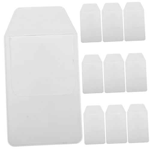 FOYTOKI 10stücke Pack Stifte-schutztaschen Aus PVC Für Ärzte Und Krankenschwestern Organizer Für Stifte Bleistifte Abzeichen Und Karten Einstecktasche Für Täglichen Gebrauch von FOYTOKI