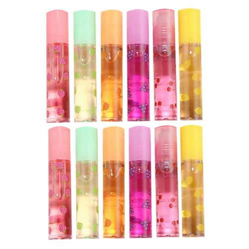 FOYTOKI 12 Stück Lipgloss Lippenbalsam Feuchtigkeitsspendender Lipgloss Transparenter Lipgloss Damen Lipgloss Kosmetischer Lipgloss Transparenter Lippenschutz Flüssige FOYTOKI 12 Stück Lipgloss Lippenbalsam Feuchtigkeitsspendender Lipgloss Transparenter Lipgloss Damen Lipgloss Kosmetischer Lipgloss Transparenter Lippenschutz Flüssige von FOYTOKI