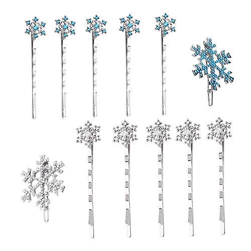 FOYTOKI 12er-pack Haarspangen Mit Strasssteinen Und Schneeflocken Stilvolle Kopfbedeckungen Für Damen Funkelndes Haar-accessoire FOYTOKI 12er-pack Haarspangen Mit Strasssteinen Und Schneeflocken Stilvolle Kopfbedeckungen Für Damen Funkelndes Haar-accessoire von FOYTOKI