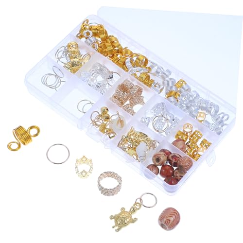 FOYTOKI 158stücke Teiliges Dreadlocks Schmuck Bunte Haarschmuck Ringe Und Für Stilvolle Zöpfe Und Dreads Langlebige Braid Dekorationen von FOYTOKI