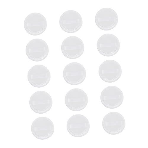 FOYTOKI 15stücke Abgerundeter Puderquaste Für Mädchen Kleiner Kosmetikpuff Schminkpuder Damen Make-up Applikator Schminkkissen Puff von FOYTOKI
