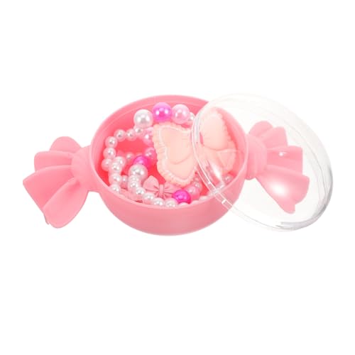 FOYTOKI Junge Mädchen Bowknot Halskette Mit Perlen Für Kleinkinder Mädchen Schmuckset Für Kleinkinder Zum Spielen Und Verkleiden von FOYTOKI