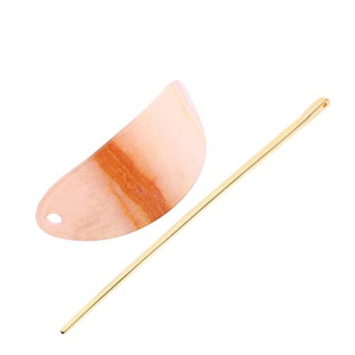 FOYTOKI 1stück Einzelstück Einfaches Haarnadels Geometrische Haarnadel Französischer Stil Haarschmuck Für Damen Elegante Haarspange Für Modische Frisuren Für Besondere Anlässe Und von FOYTOKI